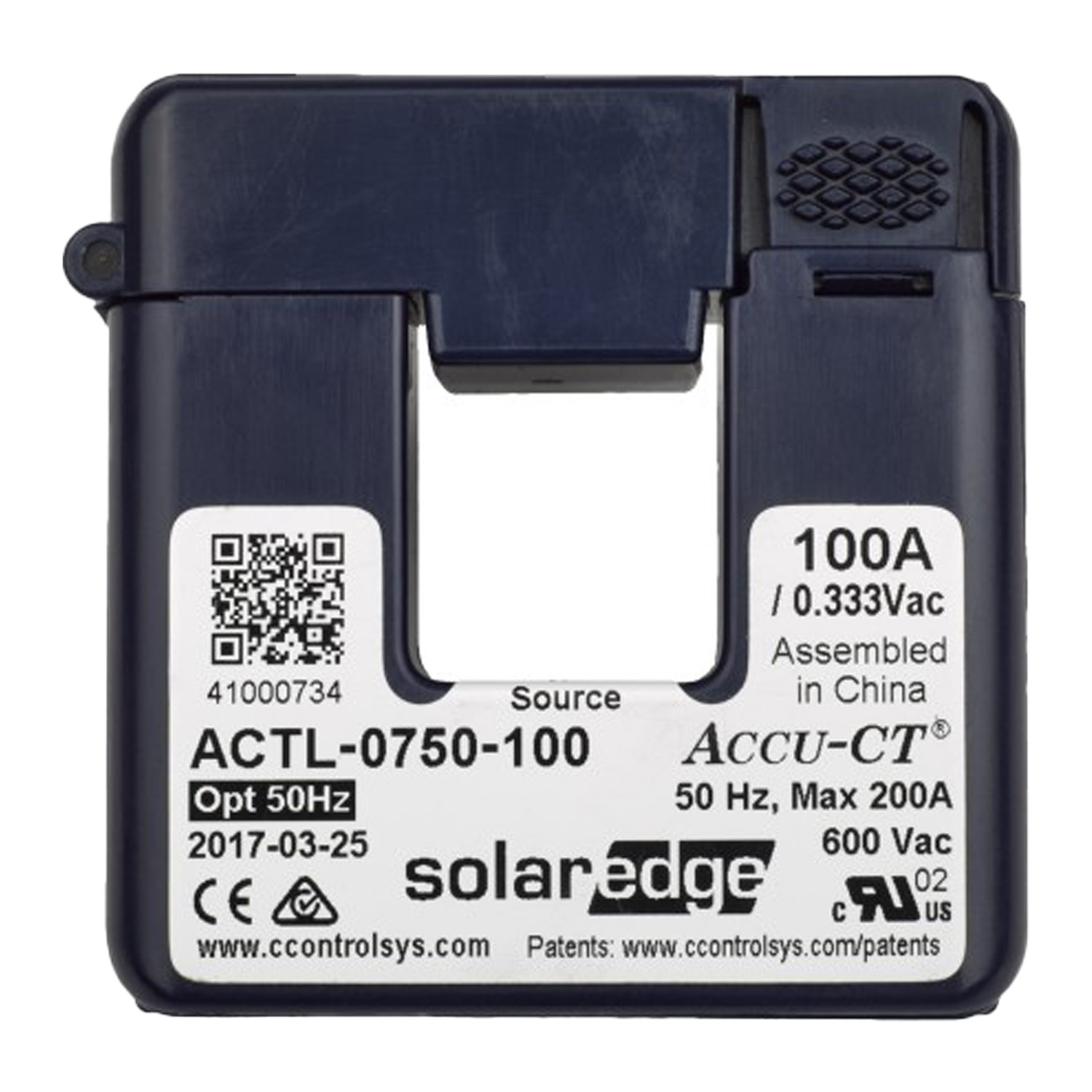 SOLAR EDGE 50A-100A Transformador de corriente