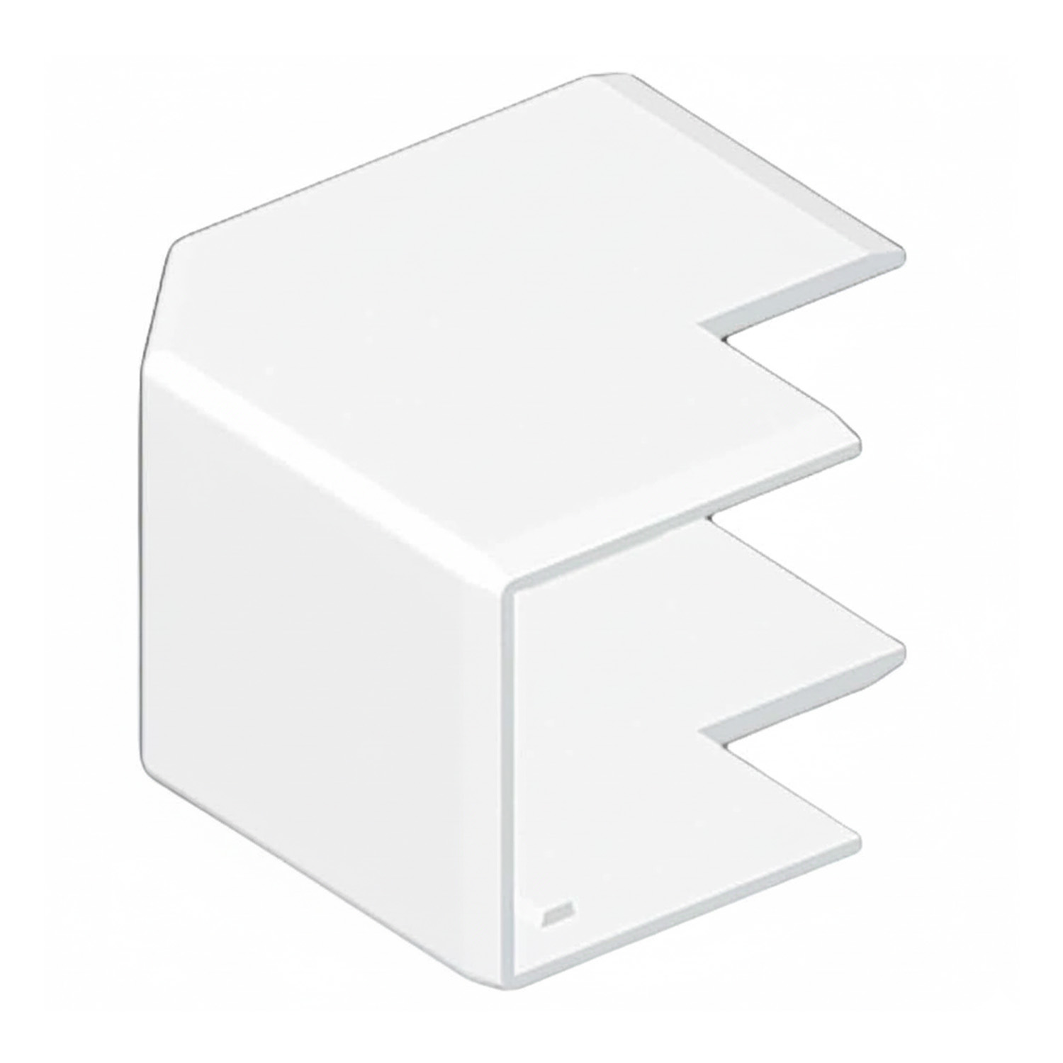 Esquina exterior para canalones 40x40, 2 planos