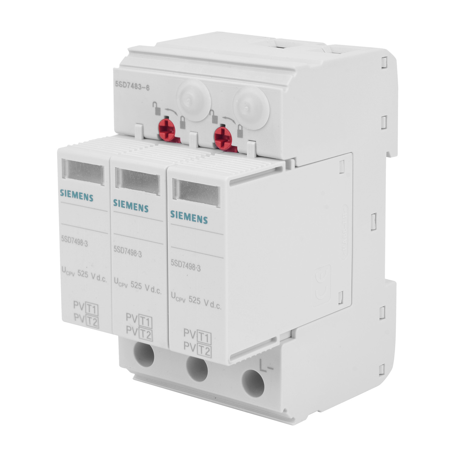 Limitador SIEMENS DC T1+T2 / 5SD7483-6 1050VDC