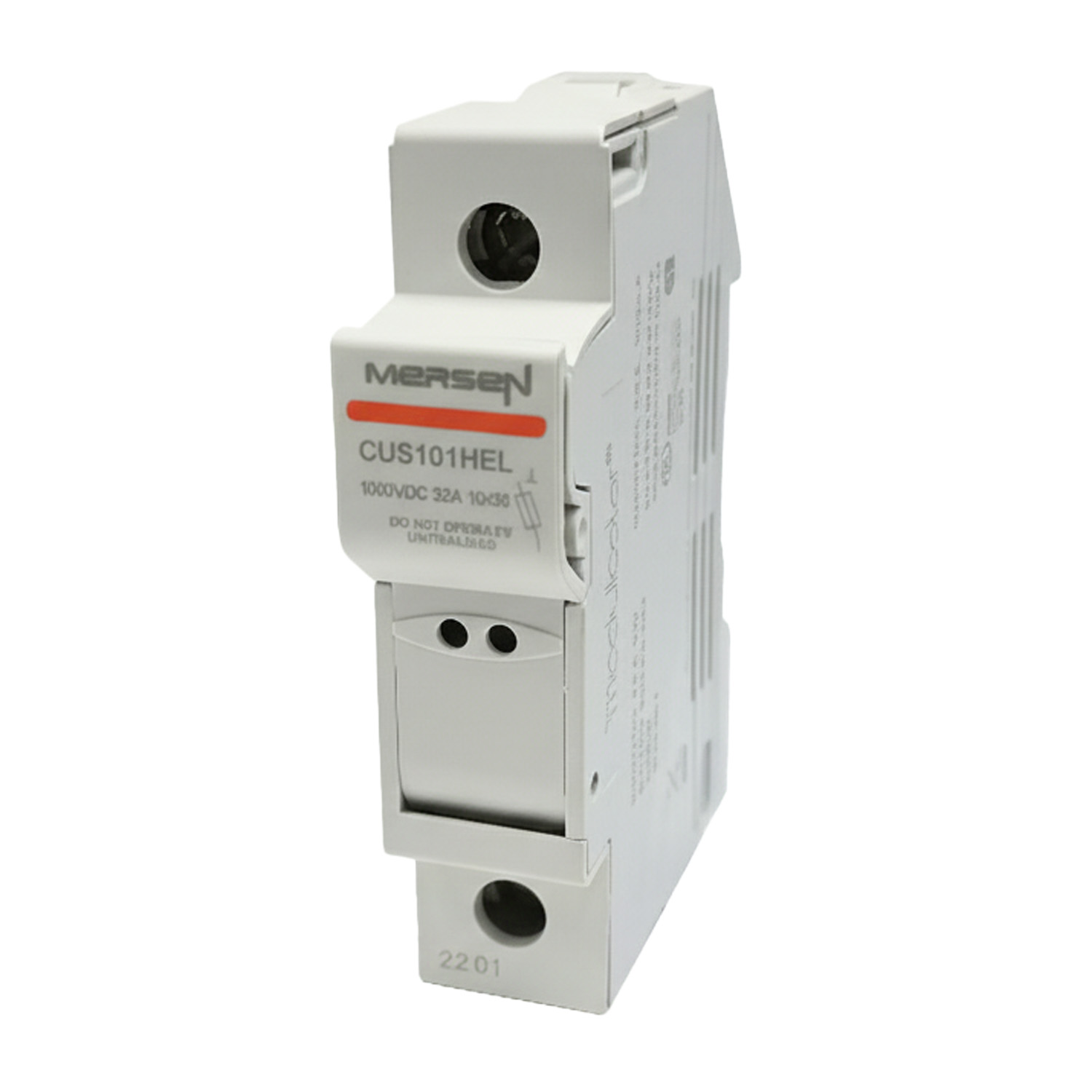 Base de fusible MERSEN DC 10X38 1000V CUS101 HEL - FK1062724