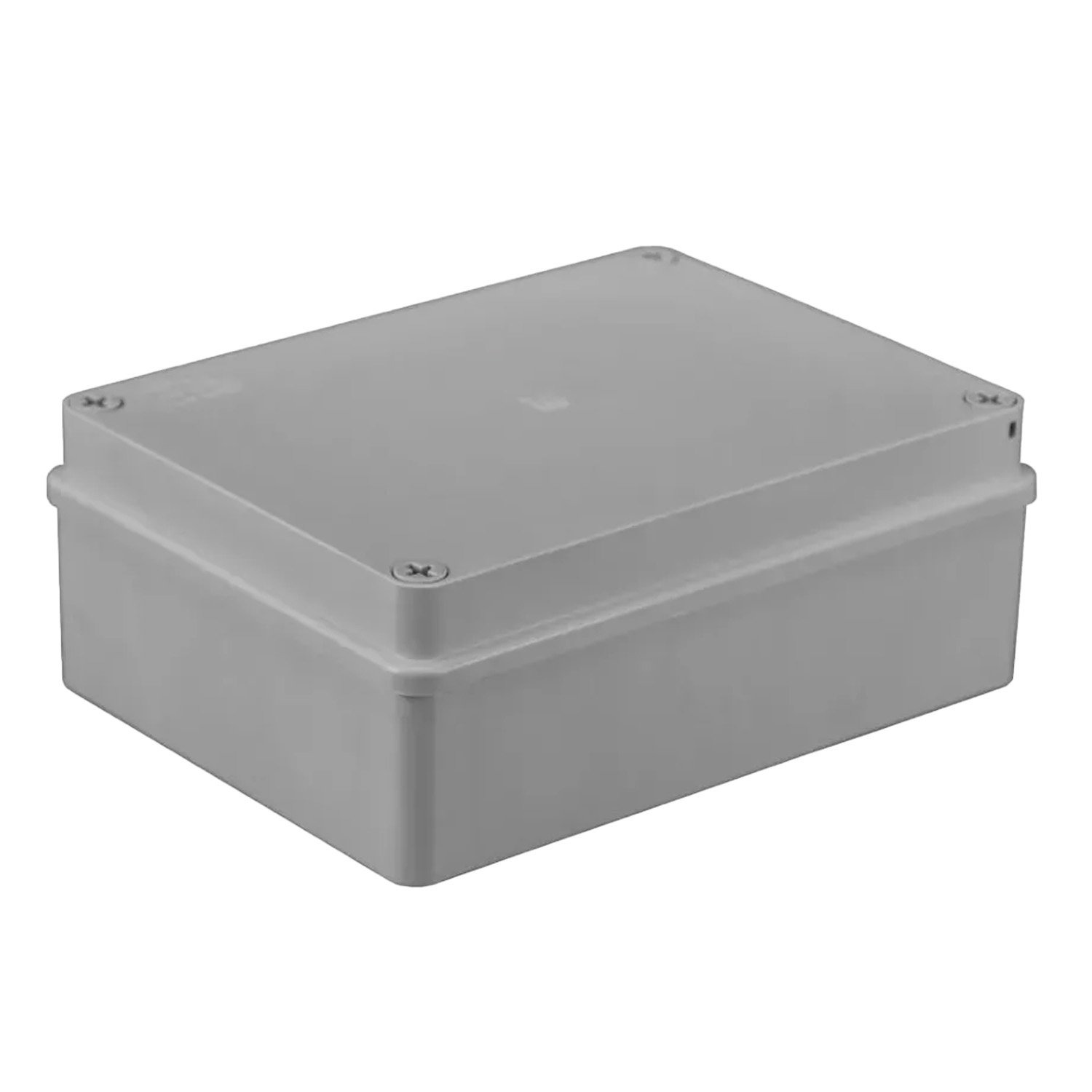 Caja hermética sin inserto, blanca S-BOX IP65 sin halógenos, dimensiones 150x110x70