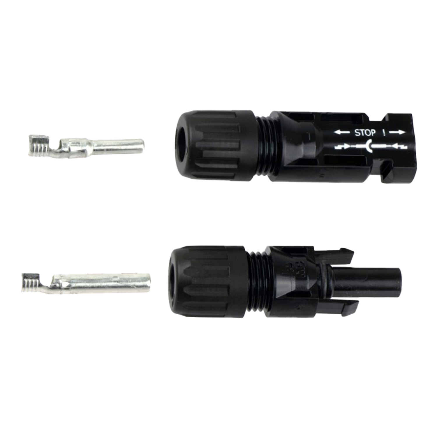 Conector MC4 - MULTI-CONTACT / juego +/- (rec.)