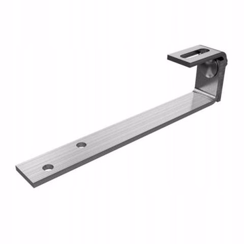 Gancho tipo L, GONT 225×30×4, ajustable / A2