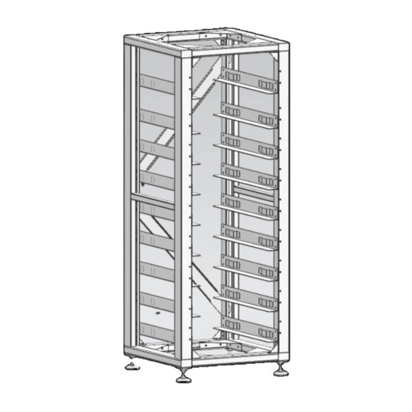 DEYE 3U-LRACK - 9 - Estándar de 19 pulgadas