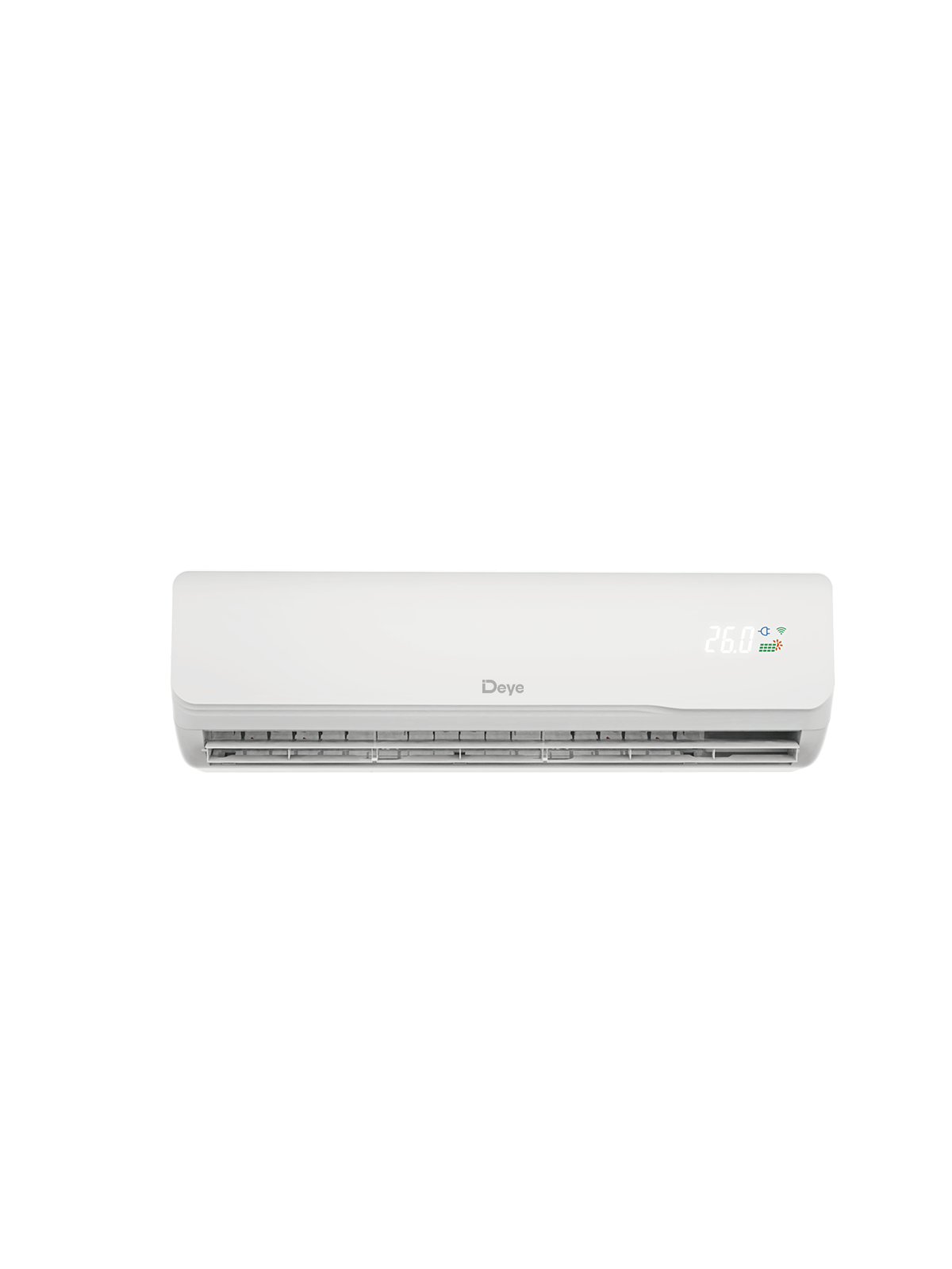 DEYE DWGA21-ACDCBLW-12KR2(EU) 3,5 kW AC/DC (Con/sin conexión a la red) Aire acondicionado solar inversor DC R32 split mono tipo mural refrigeración y calefacción interior y exterior
