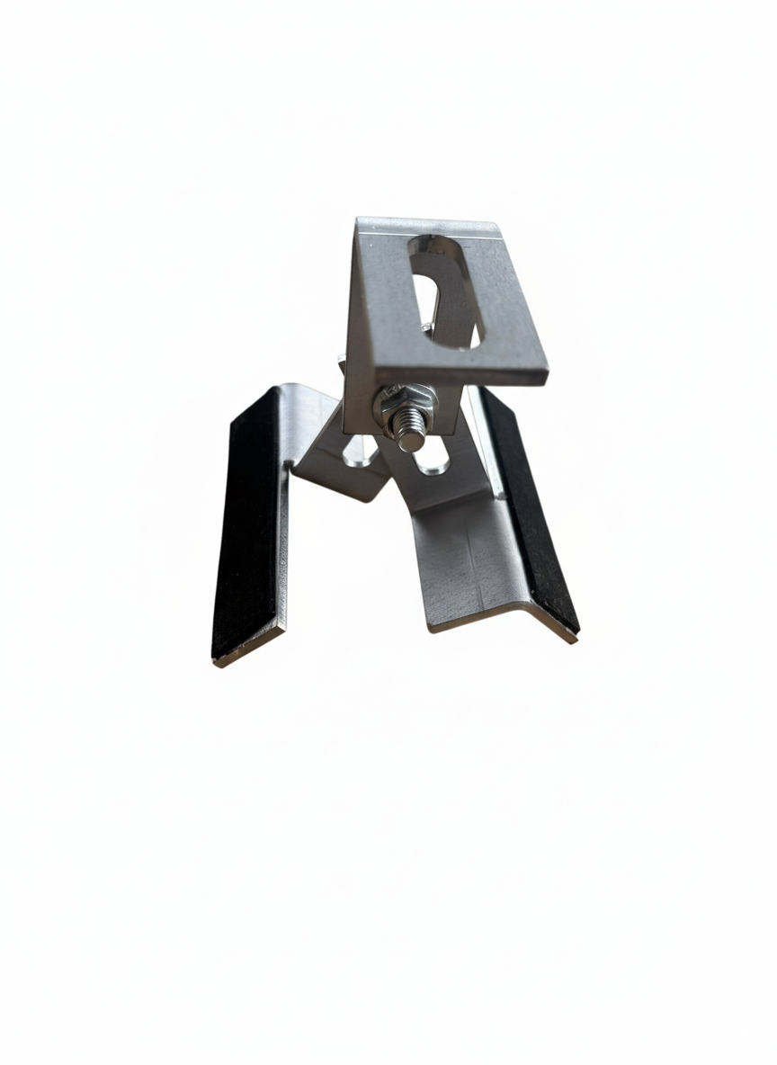 Soporte - chapa trapezoidal, regulable / 100 mm