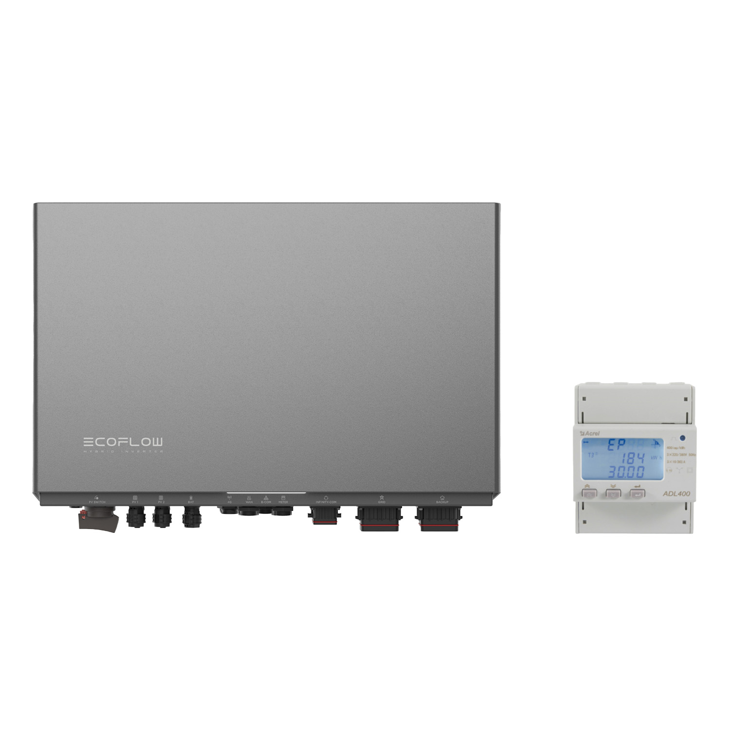 Inversor - ECOFLOW - EF HD-P3-12K-S1 + Meter EFA-ADL400-CT - híbrido - HV